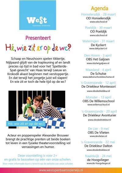 Peutervoorstelling 20 april